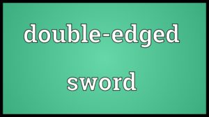  double edged sword idioms ielts